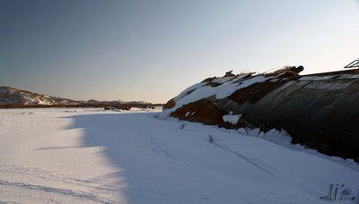 Abandoned Frozen Ships