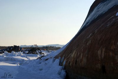 Abandoned Frozen Ships