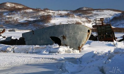 Abandoned Frozen Ships