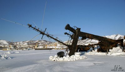 Abandoned Frozen Ships