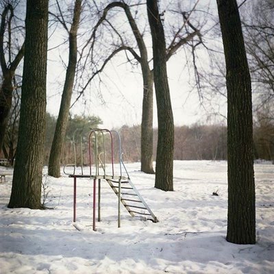 Strange Playground Slides