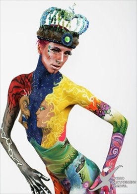 World Body Painting Festival 2008 in South Korea