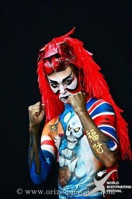 World Body Painting Festival 2008 in South Korea