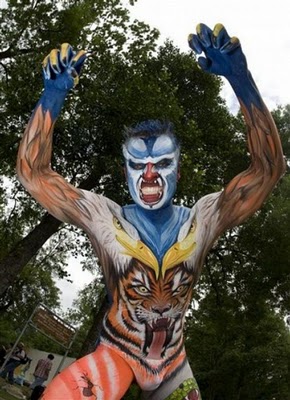 World Bodypainting Festival 2010 in Seeboden, Austria