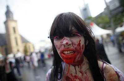 Zombies Invade Frankfurt