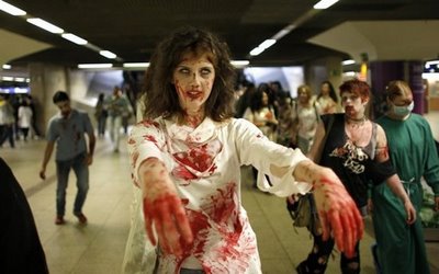 Zombies Invade Frankfurt